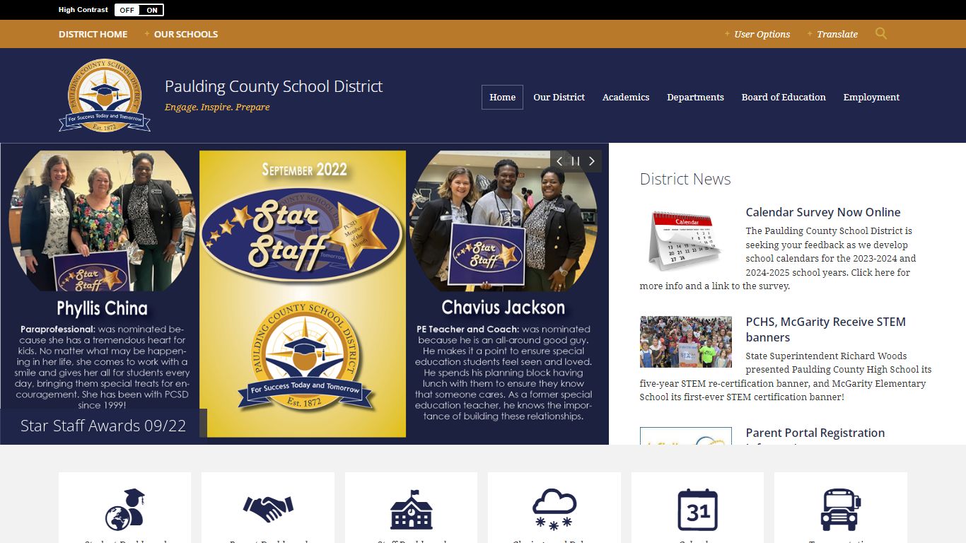 Paulding County School District / Homepage